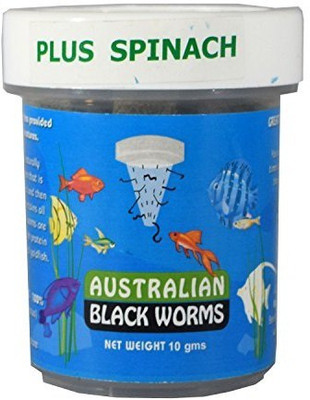 

Australian Black Worms plus spinach 150 g Dry Fish Food