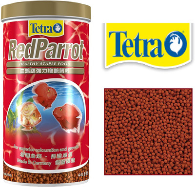 

Tetra Red Parrot 320g/1000ml | Healthy Staple Food For Superior Coloration & Growth | (Tetra Pellet) | 320 g Dry Fish Food