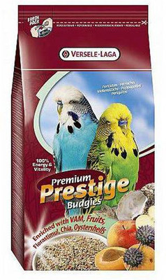 

Versele -Laga Premium Prestige Budgies Birds Food Fruit, Sea Food 1 kg Dry Bird Food