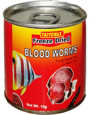 

Taiyo Blood Worms 10gm Fish 10 g Dry Fish Food