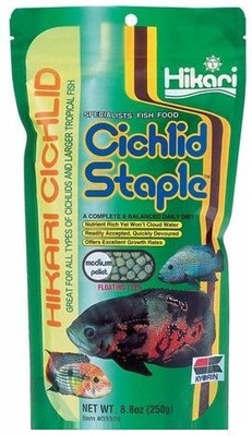 

Hikari Cichlid Staple Medium Pellet 250g Fish 250 g Dry Fish Food