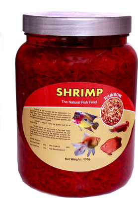 

Rainbow Shrimp Shrimp 500 g Dry Fish Food