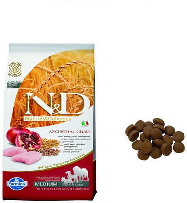 

Farmina N&D Lg Cp Adult Medium Chicken 2.5 kg Dry Dog Food