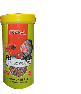 

Taiyo Tubifex Worms 100gms 100 g Dry Fish Food