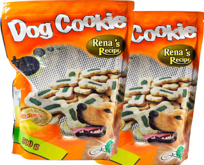 

Rena Cookie Chlorophyll Milk 500 g Dry Dog Food(Pack of 2)
