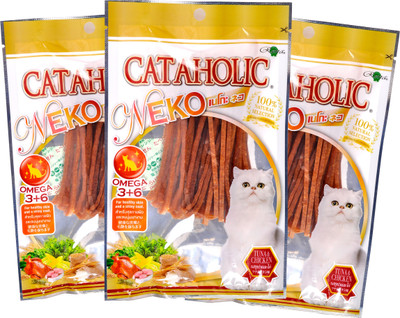 

Rena Neko Cat Chicken, Tuna 90 g Dry Cat Food(Pack of 3)