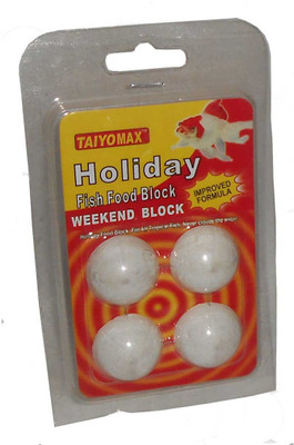 

TAIYOMAX HOLIDAY 4 set of weekend block 20 g Dry Fish Food