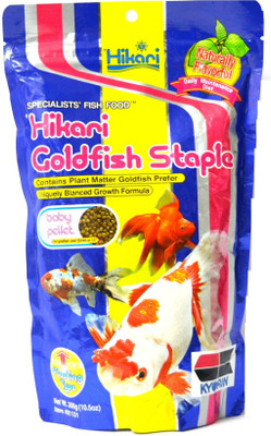 

Hikari GoldFish Staple 300g | Floating Type Baby Pellet 300 g Dry Fish Food