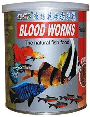 

Aim Blood Worm 55g Fish 55 g Dry Fish Food