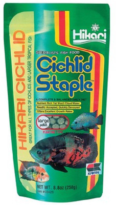 

Hikari Cichlid Staple Large (New) Chicken, Beef 250 g Dry Fish Food