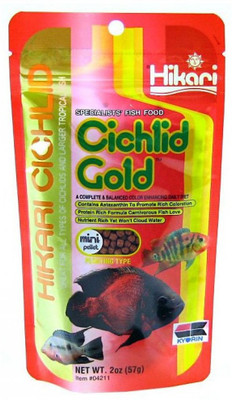 

Hikari Cichlid Gold Mini Chicken, Beef 57 g Dry Fish Food