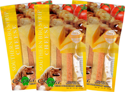 

Rena BBQ Strips Chicken, Cheese 113 g Dry Dog Food(Pack of 3)