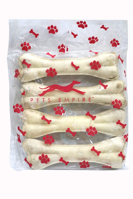 

Pet Empire Raw Hide Press Bone 6" Inch (4 PCS Packet) 493 g Dry Dog Food