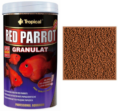 

Tropical Red Parrot Granulat 400g/1000ml 1000 ml Dry Fish Food