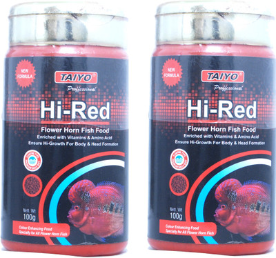 

Taiyo hi red Fish 200 g Dry Fish Food(Pack of 2)