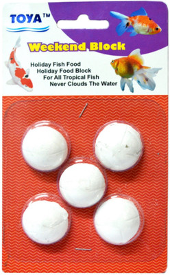 

Toya Weekend & Holiday 5-Blocks | For All Tropical High-Quality 5 Dry Fish Food