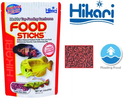 Hikari Food Sticks 250g | World's 1st Sponge-Like Floating Stick 0.25 kg Dry Young Fish Food