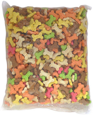 

ecocart mix colour biscuits Egg 1 kg Dry Dog Food