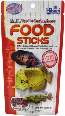 

Hikari Food Sticks 57g | World's 1st Sponge-Like Floating Stick 57 g Dry Fish Food