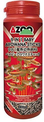 

Azoo 9 in 1 Baby Arowana Stick 330ml 330 ml Wet Fish Food