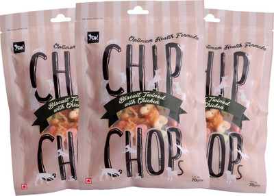 

Chip Chops Biscuit Twined Chicken 210 g Dry Dog Food(Pack of 3)