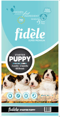 

Fidele Starter Puppy Chicken 4 kg Dry Dog Food