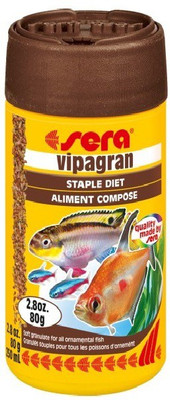

Sera Vipagran 80g/250ml 250 ml Dry Fish Food