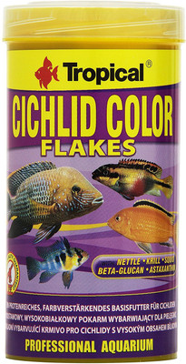 

Tropical CICHLID COLOR FLAKES 250ML/50G77154 2 g Dry Fish Food