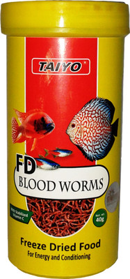 

Taiyo Blood Worms 40 g Dry Fish Food