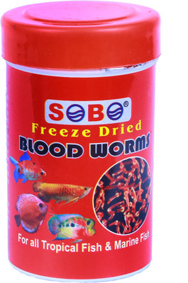 

Sobo Freeze Dried Worms 10 g Dry Fish Food