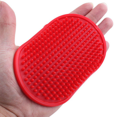 

DogSpot Grooming Gloves for Dog(Red, Fits All)