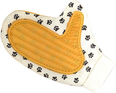 

Ecocart Grooming Gloves for Dog(Yellow, Fits All)