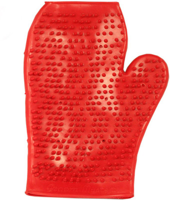 

DogSpot Grooming Gloves for Dog(Red, Fits All)