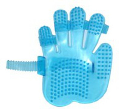 

Heads Up For Tails Grooming Gloves for Dog(Blue, Fits All)