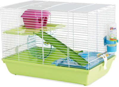 

Savic Martha Triple Hamster & Guniea Pigs Cage Hamster, Guinea Pig House