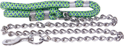 

Kristal Half lead 152 cm Dog Chain Leash(Multicolor)