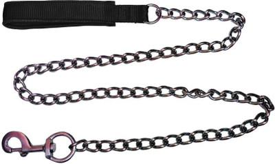 

Skora BLACK XTRA SMALL 170cm chain 170 cm Dog Strap Leash(Black, Silver)