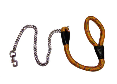 

Agnpetspot. 150 cm Dog Chain Leash(Yellow)