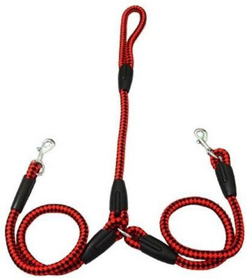 

Futaba 140 cm Dog Cord Leash(Red, Black)