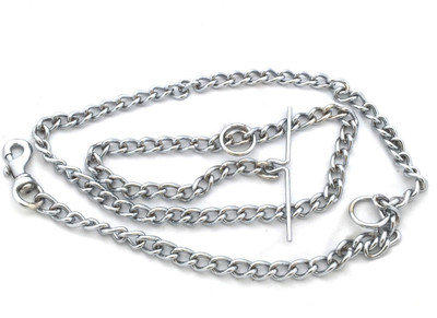 

Scoobee jeewan dog chain very good quality 152 cm Dog Chain Leash(Silver)