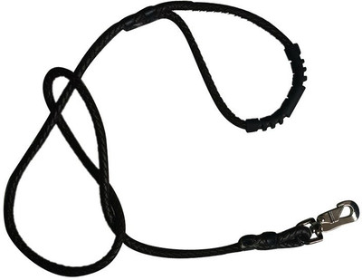 

Pets Planet 115 cm Dog Cord Leash(Black)