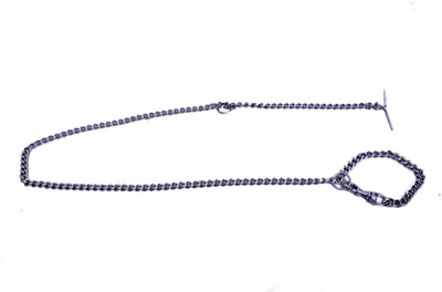 

Scoobee 152 cm Dog Chain Leash(Silver)