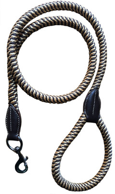 

Nappets India Safety 140 cm Dog Cord Leash(Black, Brown)