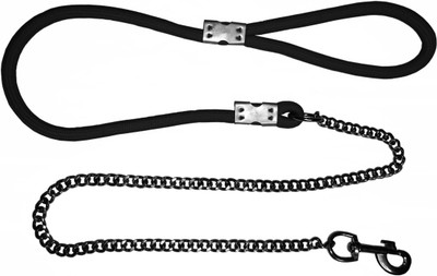 

Petshop7 Black Small handle Chain Leash 160 cm Dog Chain Leash(Black)
