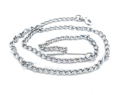 

Scoobee Chain Plain No 12 152 cm Dog Chain Leash(Silver)