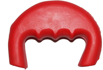 

Dog Spot Soft Rubber Grip For leash 8 cm Dog Martingale Leash(Red)