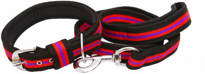 

Pet Bliss Padded Thick Collar 124 cm Dog & Cat Cord Leash(Multicolor)