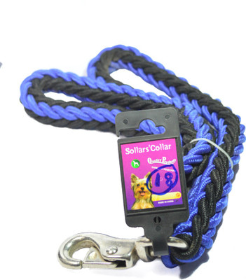 

Sollar's 78 cm Dog Cord Leash(Blue, Black)