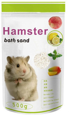 

Anokhe Collections Bath Sand for Hamster / Dwarf / Gerbil / Chinchila Pet Litter Tray Refill