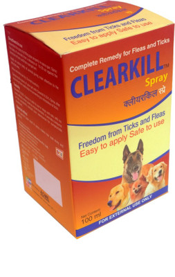 Clearkill Fleas & Tick Removal Spray(100 ml)